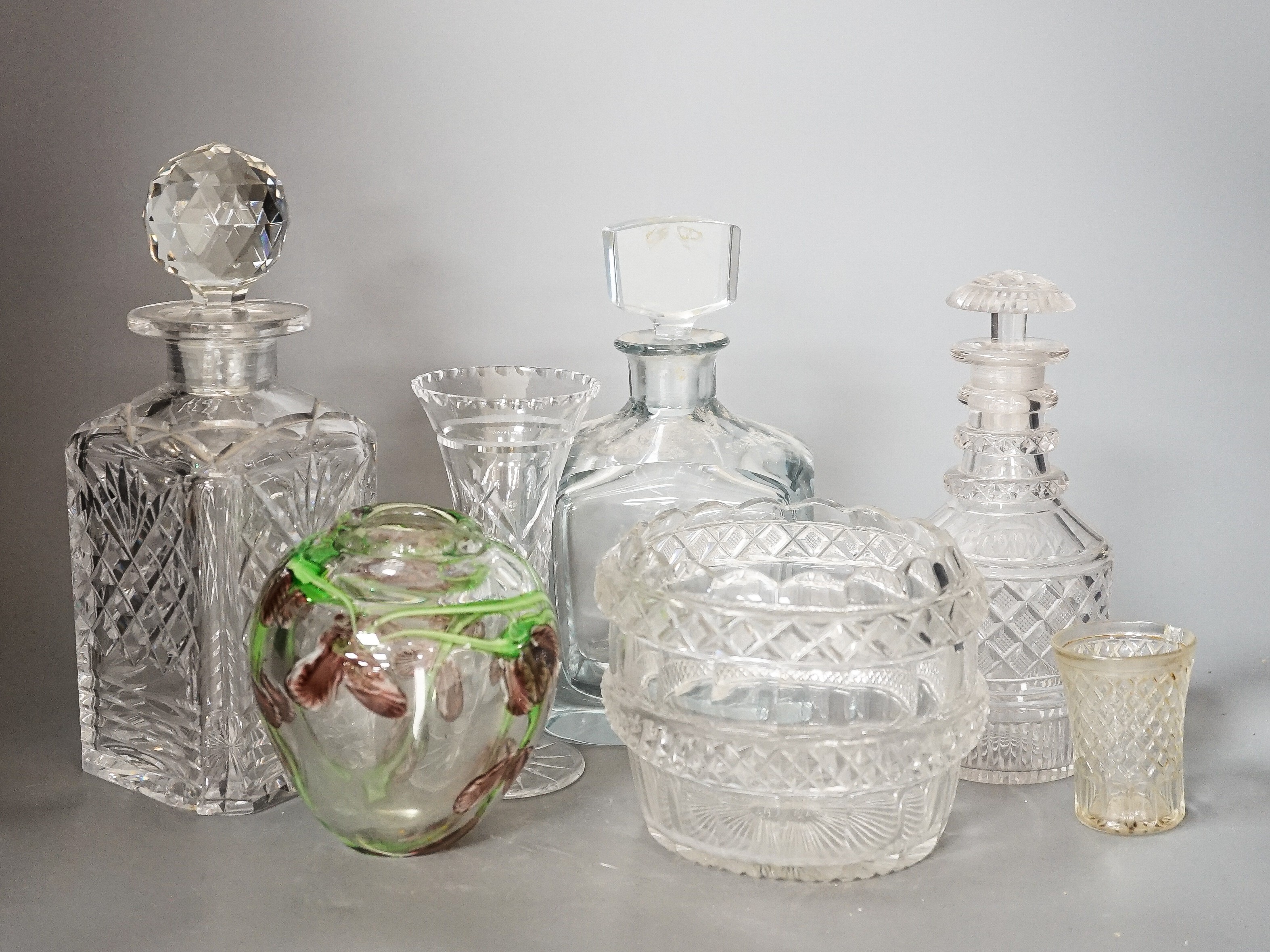 A large quantity of mixed glass, 19th/20th century